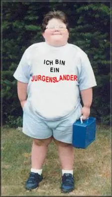 Jean Pierre Le Jurgance III als toonbeeld voor het "Ich bin ein Jurgenslander-gevoel".