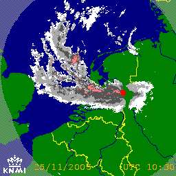 buienradar sneeuwzone